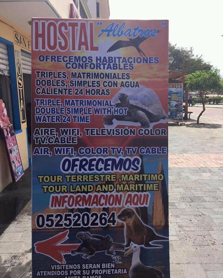 Hostal Albatros San Cristóbal Dış mekan fotoğraf